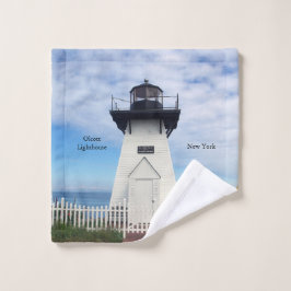Olcott Lighthouse-handdoekset Bad Handdoek