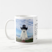 Olcott Lighthouse mok koffie (Links)