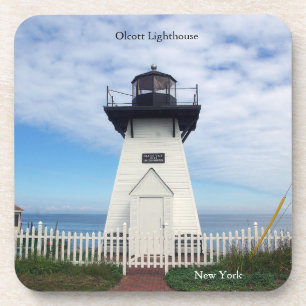 Olcott Lighthouse set van 6 kunststof onderzetters