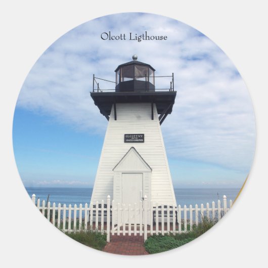 Olcott Lighthouse sticker (Voorkant)