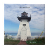 Olcott Lighthouse tile Tegeltje (Voorkant)