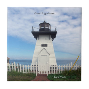 Olcott Lighthouse tile Tegeltje
