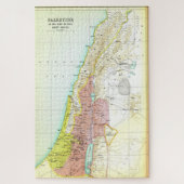 Old 1020BC Saul Palestine Map Legpuzzel (Verticaal)