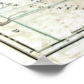 Old 1777 New Jersey Map Poster (Hoek)