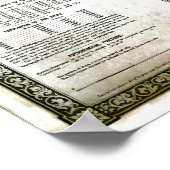 Old 1862 Washington District of Columbia Map Poster (Hoek)