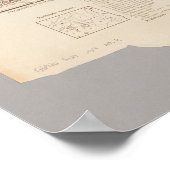 Old 1941 Copenhagen Map, Denmark Poster (Hoek)