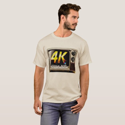 Old 4K Ultra HD T-shirt (Voorkant volledig)