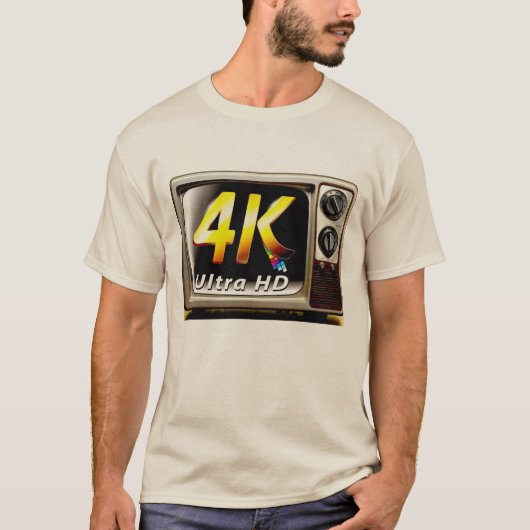 Old 4K Ultra HD T-shirt (Voorkant)