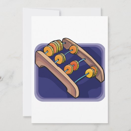 Old Abacus Kaart (Voorkant)