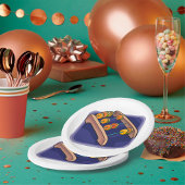 Old Abacus Papieren Bordje