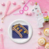 Old Abacus Papieren Bordje (Feest)