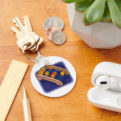 Old Abacus Sleutelhanger