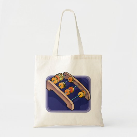 Old Abacus Tote Bag (Voorkant)