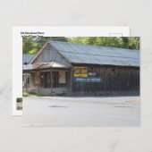 Old Abandoned Store Postcard Briefkaart (Voorkant / Achterkant)