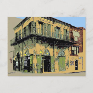 Old Absinthe House Brass Band, French Quarter, New Briefkaart