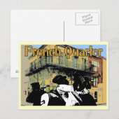 Old Absinthe House Brass Band, French Quarter, New Briefkaart (Voorkant / Achterkant)