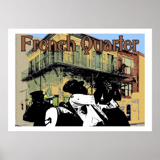 Old Absinthe House Brass Band, French Quarter, New Poster (Voorkant)