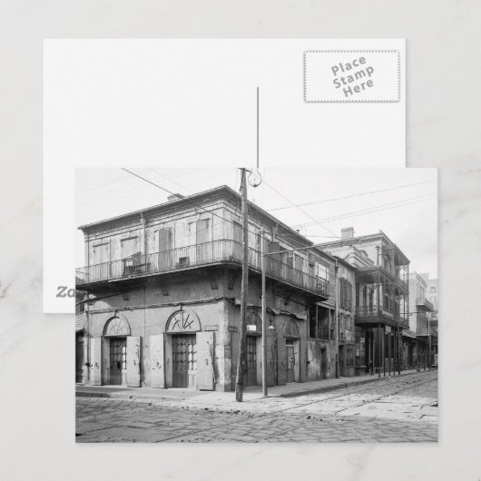 Old Absinthe House, New Orleans: 1906 Briefkaart (Voorkant / Achterkant)