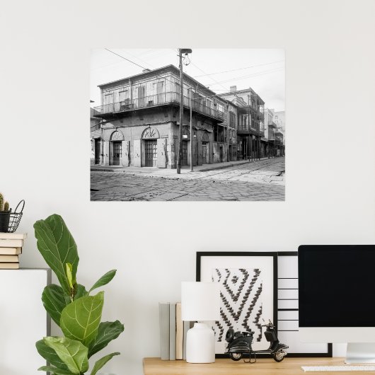 Old Absinthe House, New Orleans: 1906 Poster (Thuiskantoor)