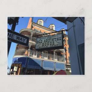Old Absinthe House New Orleans Louisiana Souvenir Briefkaart