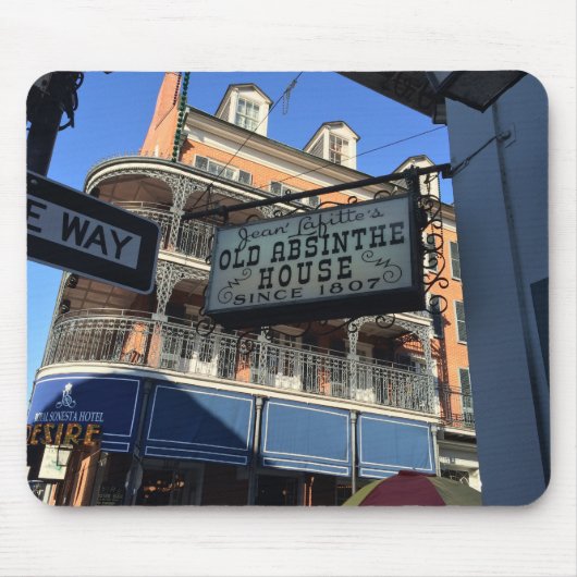 Old Absinthe House New Orleans Louisiana Souvenir Muismat (Voorkant)