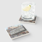 Old Absinthe House Onderzetter, New Orleans, Louis Stenen Onderzetter (Zijkant)