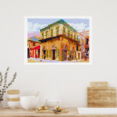 Old Absinthe House Poster (Keuken)