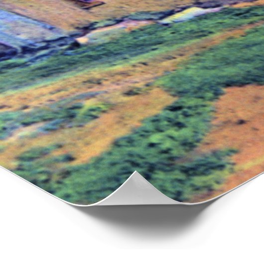 Old Adobe House New Mexico Poster (Hoek)