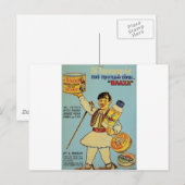 Old Advert Griekenland Vlacha Briefkaart (Voorkant / Achterkant)