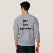 Old Age Traveler Hoodie Trui (Achterkant volledig)