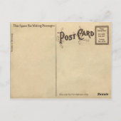 Old Alabama Postcard Briefkaart (Achterkant)