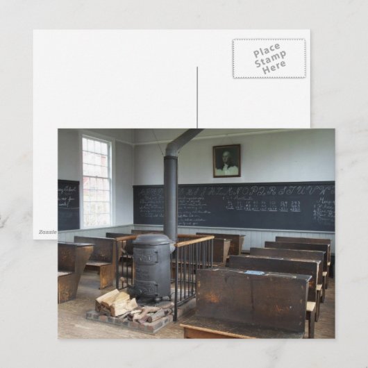 Old American Classroom Briefkaart (Voorkant / Achterkant)
