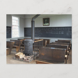 Old American Classroom Briefkaart