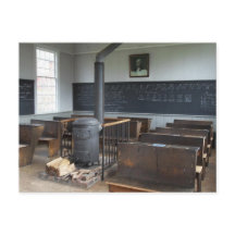 Old American Classroom Briefkaart