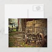 Old Amish Wagon Briefkaart (Voorkant / Achterkant)