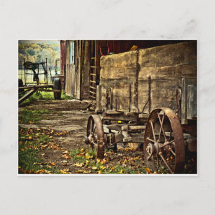 Old Amish Wagon Briefkaart