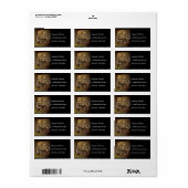 Old Amish Wagon Etiket (Full Sheet)