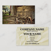 Old Amish Wagon Visitekaartje (Voorkant / Achterkant)