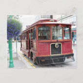 Old Anchorage trolley, Alaska Briefkaart (Voorkant)