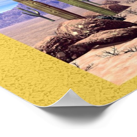 "Old Arizona" Poster (Hoek)