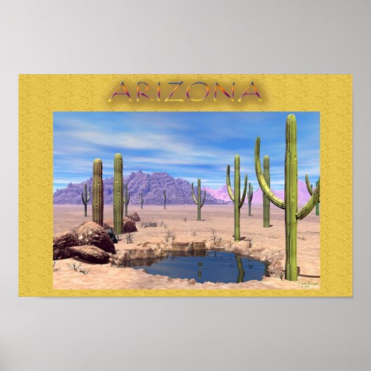 "Old Arizona" Poster (Voorkant)