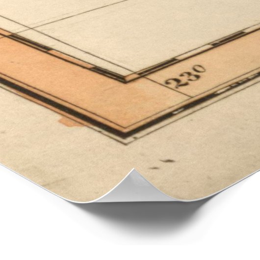 Old Arkansas Territory Map (1817) Poster (Hoek)