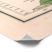 Old Australia Commercial Shipping Route Map (1907) Poster (Hoek)