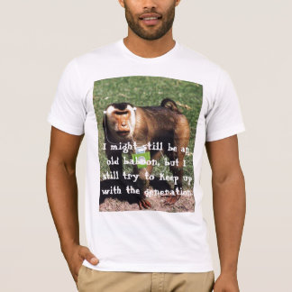 Old Baboons VS. "Nieuwe generatie" T-shirt