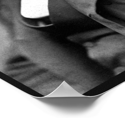 Old Bailey Douglass Afro-Amerikaanse held Poster (Hoek)