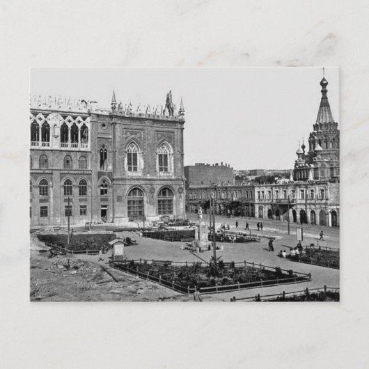 Old Baku (1925) - Ismailiyye - Aleksandr Nevskiy Briefkaart (Voorkant)