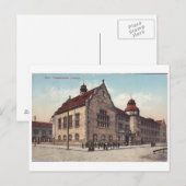 Old Baku - Kommercheskoye Uchilishe - Pedinstitut Briefkaart (Voorkant / Achterkant)