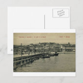 Old Baku - Pier & Customs - Pristan i tamojnia Briefkaart (Voorkant / Achterkant)