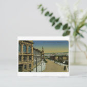 Old Baku - realnoye uchilishe - Narxoz Briefkaart (Staand voorkant)