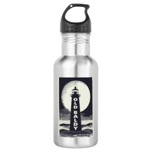 Old Baldy Lighthouse North Carolina Maan Waterfles